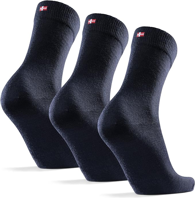 DANISH ENDURANCE 3 Pack Calcetines Bambú Ultra Suaves Premium, Calcetines  Ejecutivos Hombre y Mujer